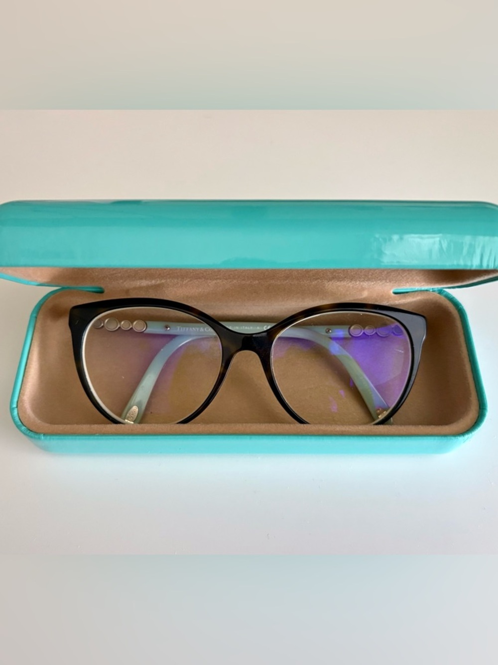 Tiffany & Co. Round Cateye Prescription Glasses